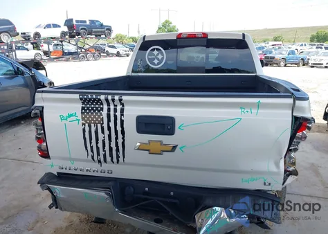 2015 Chevrolet Silverado 1500 1Lt из США, поврежденный, VIN 3GCPCRECXFG154703